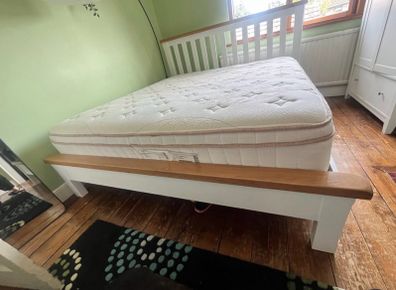Luxury Superking hard wood bed
