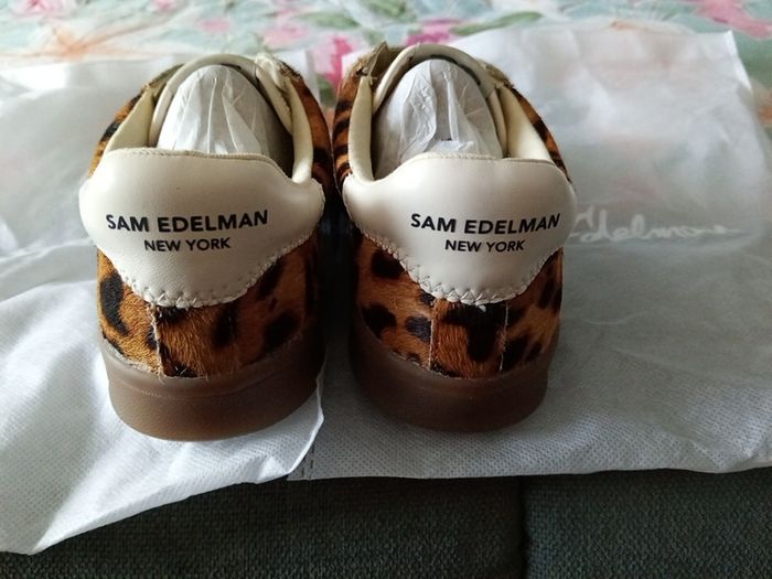 Sam Edelman Talia Trainers Leopard