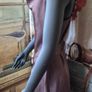River Island Chocolate Brown Satin Effect Midi Dress, Size 8 Image 10