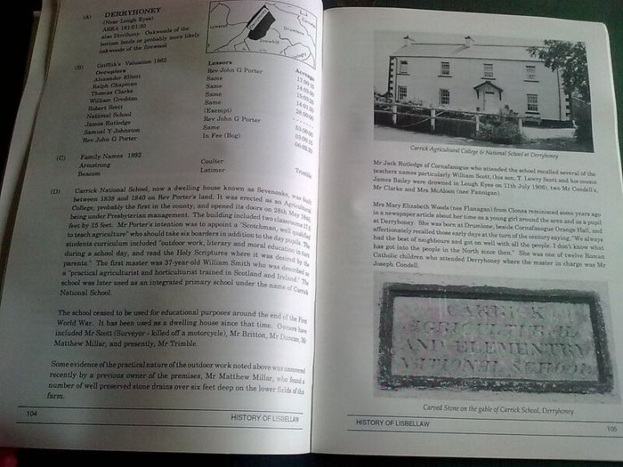 Gazetteer of Lisbellaw and surrounding district Ireland Fermanagh local history