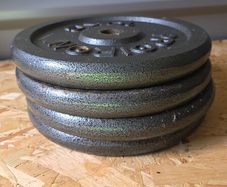 4 x 10kg Weights