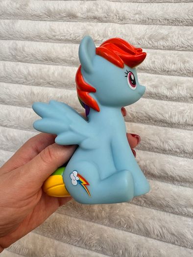 My Little Pony Rainbow Dash Night Light Colour Changing Hasbro approx. 12.5 cm. Used Please see photos