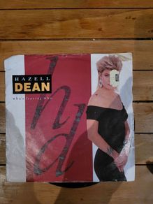 Hazell Dean Whos Leaving Who 7 inch Vinyl 1988 EMI EM 45
