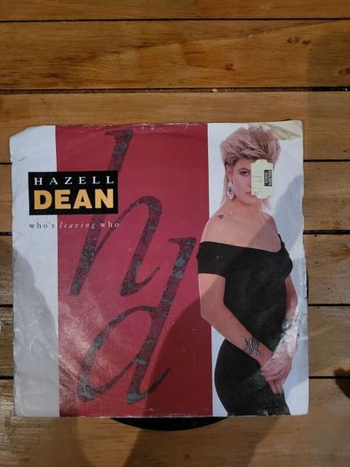 Hazell Dean Whos Leaving Who 7 inch Vinyl 1988 EMI EM 45