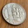 Poland 2 zlote silver coin 1936 Gdynia Seaport Image 4