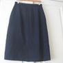 Vintage Navy Business Style Skirt. Image 3