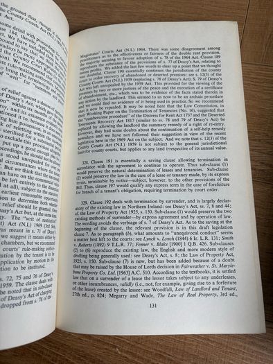 Survey of the Land Law of Northern Ireland, 1971