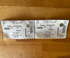 The Cure x1 ticket