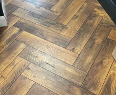 herringbone floor