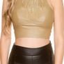 CropTop_leather_look_with_deco_chain_ Image 6