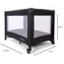 Red Kite Sleeptight Travel Cot + Baby Elegance Eco Fibre Mattres Image 3