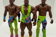 wwe The New Day Kofi Kingston , Xavier Woods &amp; Big E action figures