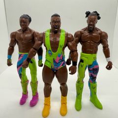 wwe The New Day Kofi Kingston , Xavier Woods & Big E action figures