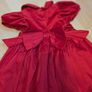 Baby Girls 3 Dress Occasion Bundle; JoJo Maman Bebe, Next Velvet & White Christening Dress Image 3