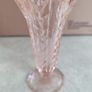 SMALL Art Deco Pink Glass Vase Image 5