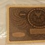 1000 Marek Polskich 1919 Huge note in very nice condition Image 7
