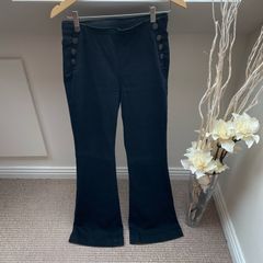 INC Black Flared Jeans