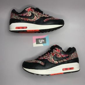 Nike Air Max 1 Premium Leather Paisley Liberty Black