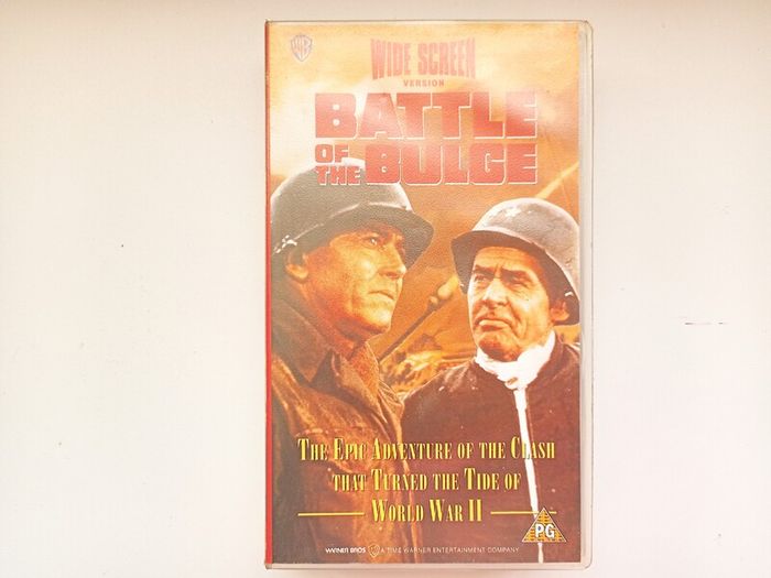 Battle Of The Bulge  War Movie  Vhs