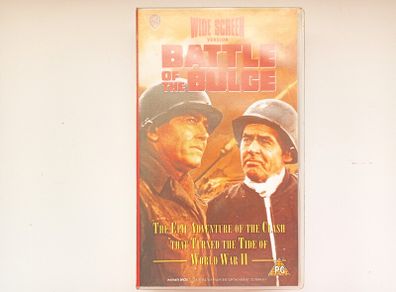 Battle Of The Bulge  War Movie  Vhs
