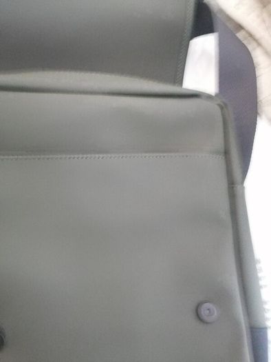 Rains Reporter bag bottle green