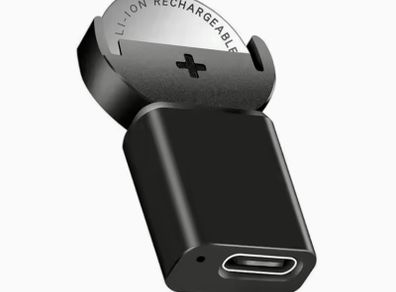 USB Type C Plug Li-ion LIR ML CR varies Coin Button Cell Battery Adapter Charger