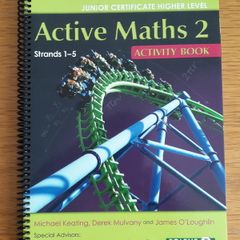 Secondary school book - ACTIVE MATHS 2 Activity book for Junior Certificate Higher Level