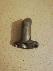 Carburetor inlet manifold for petrol bicycle
