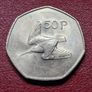Ireland 1983 50P Fifty Pence Excellent coin Image 3