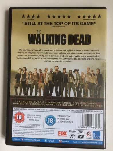 The Walking Dead - Season 5 (2014-2015) [DVD TV Boxsets]