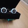 Men Cufflinks Interlocking Gold Frame brand new never used Cheap Price Image 2