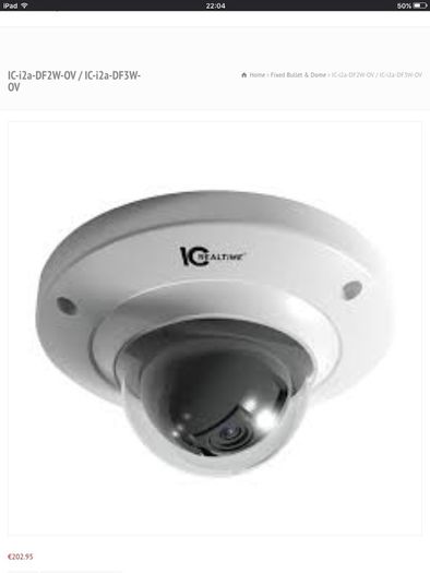 PRICE DROP !!! 3MegaPixel Intelligent Network Dome CCTV Camera
