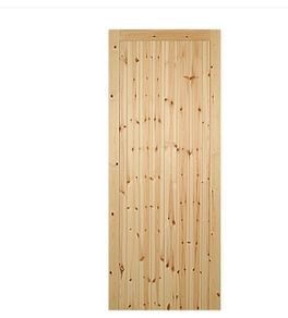 Red Deal Framed Braced & Sheeted Door 6'10" x 2'10