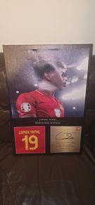 Lamine Yamal printed canva with signature