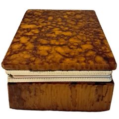 1970's Italian Alabaster Jewellery/Trinket Box