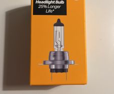 Halfords H7 Headlight Bulb