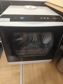 Karlxtom Countertop Dishwasher No Plumbing Needed Like New