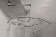 Chrome Spiral Hanger