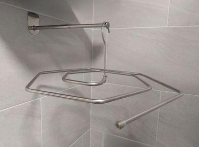Chrome Spiral Hanger