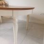 Hampstead Two Tone Dining Table Oak. Extendable Image 4
