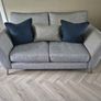 Libby Grey fabric 3+2 seater sofa Image 2