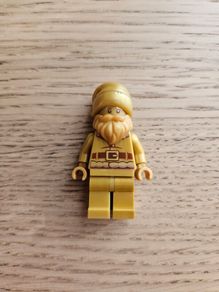lego gold christmas santa claus