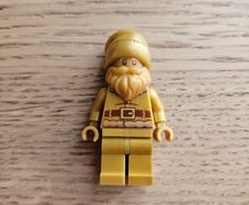 lego gold christmas santa claus