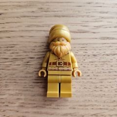 lego gold christmas santa claus
