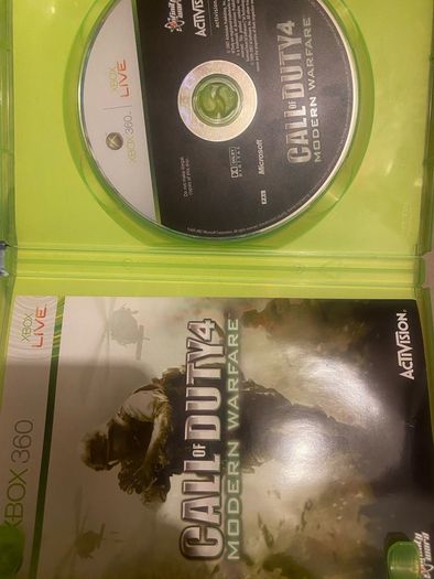Call of duty Black ops world at war modern warfare Xbox 360 games