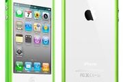 iPhone 4/ 4S Bumper Case Hard Plastic Rubber with Metal Buttons for Apple Iphone 4/4S Free Screen Protector Front Back