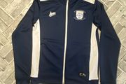 Preston North End FC Avec Mens Full Zip Tracksuit Jacket Size Small