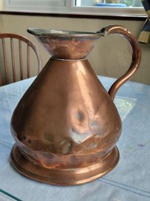 Copper jug