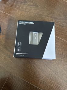 Porsche Key sides (sides only) in black plastic