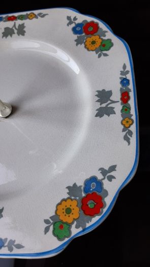 Vintage Cake/Sandwich/Tidbit Plate